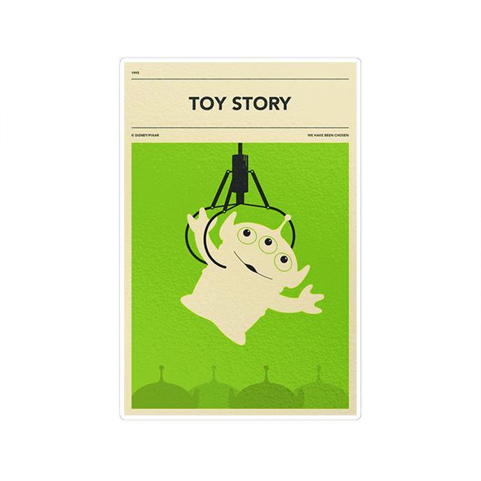 استیکر لپ تاپ ماسا دیزاین طرح toy story مدل STK1633